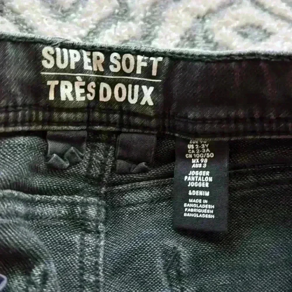 H&M grey jeans size 2-3T
